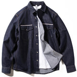 Denim Shirts Denim Shirt Men Long Sleeves Outerwear Casual Jacket Men