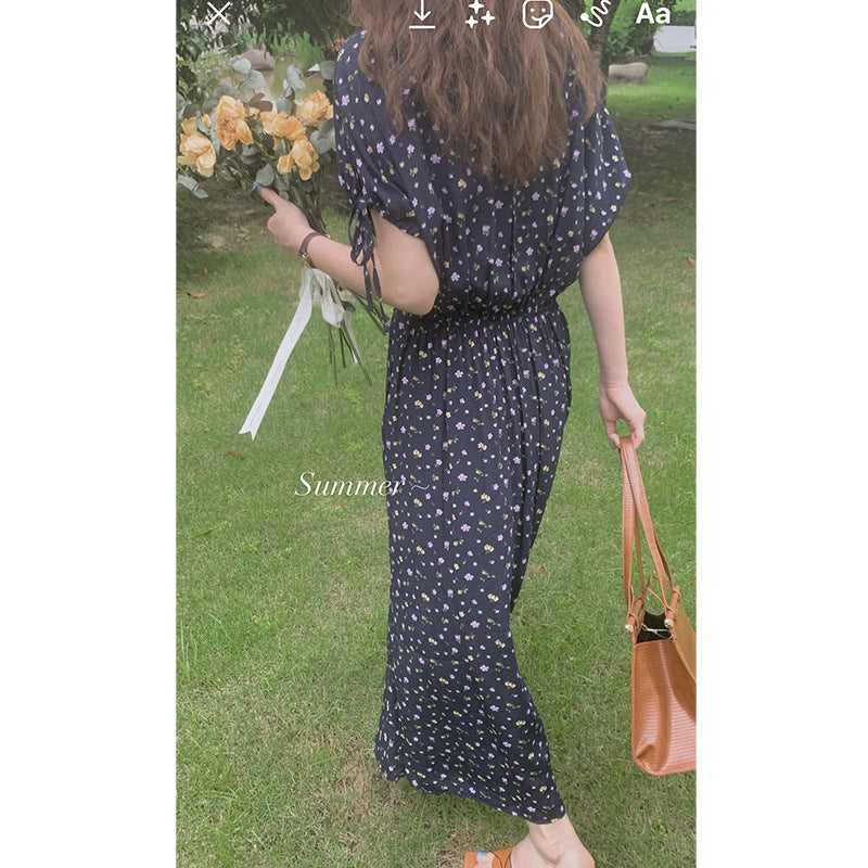 Fairy Dress Summer Tight Waist Mid-Length Fairy Dress