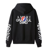 Amiri Hoodie New US Amiri Loose Leisure Pullover Hooded Sweater