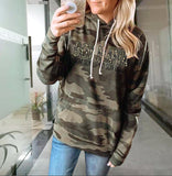 Boy Mama Hoodie Pattern Loose Long Sleeve Sweater