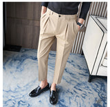 Men Trousers Casual Suit Pants Thin Men's Pants