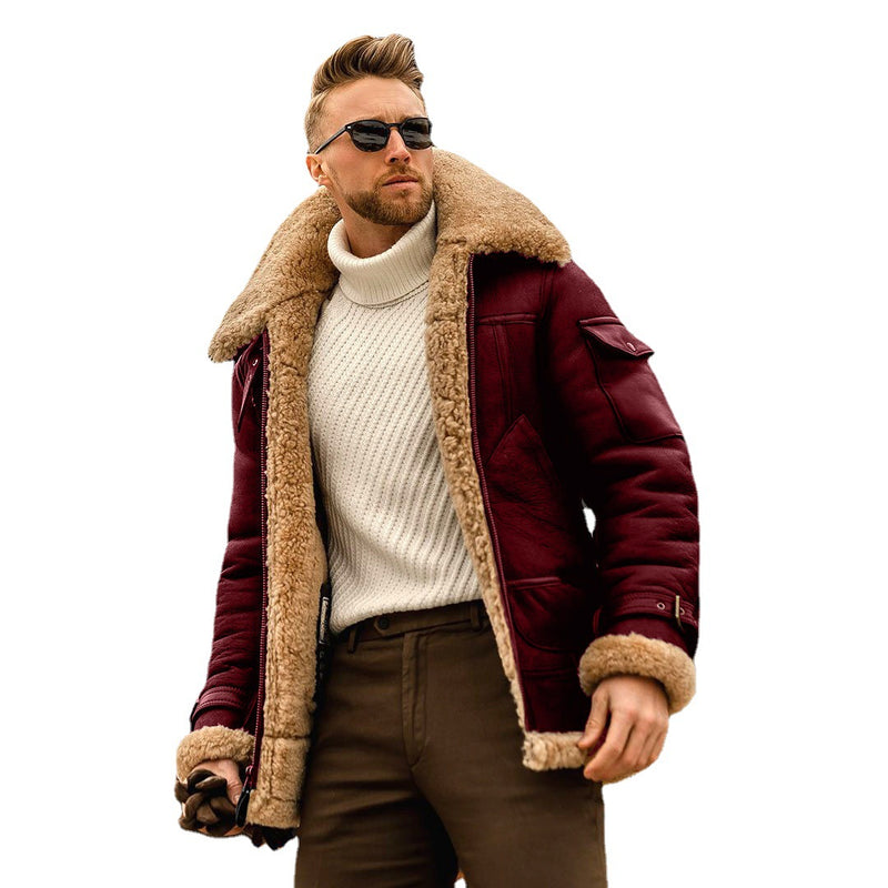 Bane Coat Leather Jacket Thick Coat