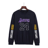 In Memory of Kobe Hoodie Kobe Men and Women Fashion Casual Fleece-Lined Crew Neck Sweater