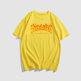 Thrasher T Shirt Thrasher Flame Leisure Sports T Shir Summer