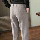 Men Trousers Casual Pants Suit Pants
