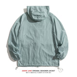 Men Sun Protection Clothing Summer Thin Hood Sun Protective Clothes Coat Men's Loose All-Matching Casual