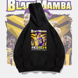 In Memory of Kobe Hoodie Kobe Commemorative Model No. 8 No. 24 Loose Youth Coat
