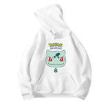 Men and Women Pokemon Pikachu Hoodie Pokémon Bulbasaur Hooded Sweater