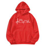 Boy Mama Hoodie Dog Mom Printed Hooded Hoodie