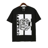 Cavempt Ce Printed round Neck Men and Women Couple Short Sleeve