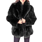 Full Length Faux Fur Coat Fall/Winter Faux Fur Coat Fox Fur
