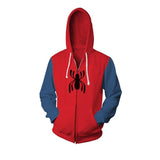 Spider Man Hoodie Zipper Cardigan Hoodie