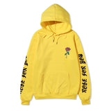 Black Rose Hoodie People Are Poision Rose Printed Sweater