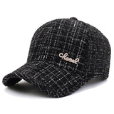 Vintage Check Baseball Cap