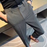 Men Trousers Business Casual Pants