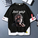 Juice WRLD T Shirt Juice WRLD Fake Two-Piece T-shirts