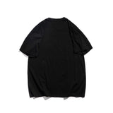 Men's T Shirt Summer Casual Tops Printed Short Sleeve T-shirt Men's Necklace Decorative Half Sleeve High Street Fashionable Half Sleeve