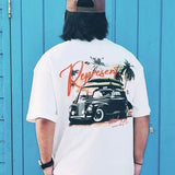 Represent T Shirt Represent Rep California Limited American High Street Fashion Brand Coconut Tree Classic Car Men's Short Sleeve Summer T-shirt