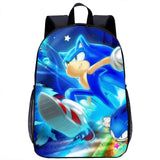 Sonic Backpack Sonic Schoolbag for Elementary School Students