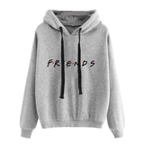 Slogan Graphic Hoodie Autumn and Winter Printing Fleece Lined