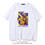 In Memory of Kobe T Shirt Men's Short Sleeve Summer Loose Sports