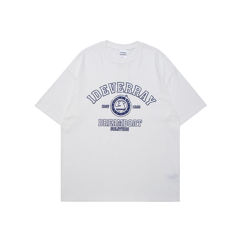 Man Summer T Shirt Letter Print