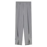 Men Suit Pants Men's Autumn Suit Pants Trendy Solid Color Suit Pants