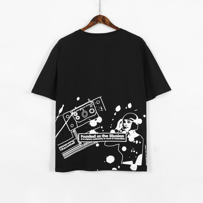 Cavempt Ce Life Cav @ Empt Printing Male and Female Couple Short Sleeve