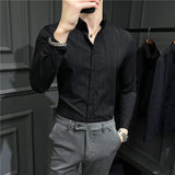 Men Shirts Long Sleeve Shirt