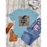 Boy Mama T Shirts Leopard Mama