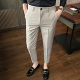 Men Trousers Casual Light Business Trousers