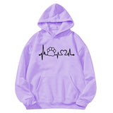 Boy Mama Hoodie Dog Mom Printed Hooded Hoodie