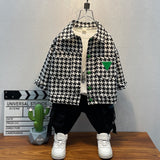Toddler Boys Jackets Boys' Coat Spring and Autumn Children's Baseball Uniform