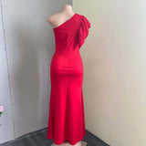 Mariah Carey See through Dress Solid Color Long Dress plus Size Dress Gown