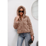 Full Length Faux Fur Coat