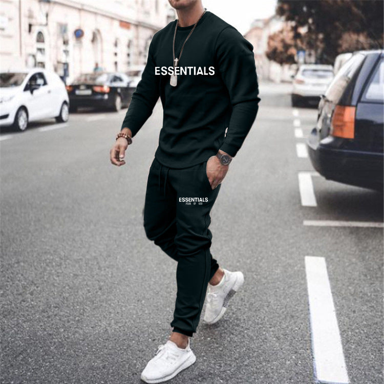 Fear Of God Fog Essentials Casual Long Sleeve Pants Set Chest
