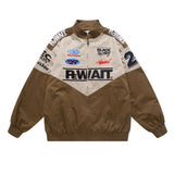 Blackair Jacket Motorcycle Clothing Vintage Spring Jacket Coat