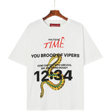 Rrr123 T-Shirt Python Jerry Same Vintage Loose T-shirt