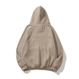 Fog Essentials Hoodie Fear of Fog Double Line Essentials Adhesive Three-Dimensional Letter Sweater Hoodie Couples Coat