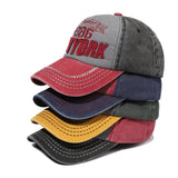 Yankee Baseball Cap English Embroidered Baseball Cap Men's and Women's Peaked Cap