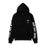 Black Rose Hoodie People Are Poision Rose Printed Sweater