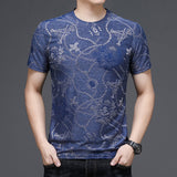 Transparent Shirt for Men Men's T-shirt Summer Short Sleeve
