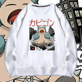 Men and Women Pokemon Pikachu Hoodie Pokémon Snorlax Crew Neck Pullover Sweatshirt