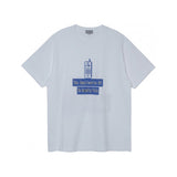 Cavempt Ce Life Cav @ Empt Vintage Print Male and Female Couple Short Sleeve