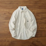 Denim Shirts Men's Long Sleeve Winter Casual Loose Jacket