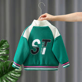 Toddler Boys Jackets Spring and Autumn Boys' Baseball Jacket Coat Children