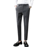 Men Trousers Casual Pants Suit Pants