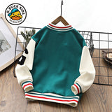 Children Baseball Jacket Jacket Girls' Spring and Autumn Clothing Baseball Uniform