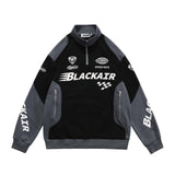 Blackair Jacket Blackair Retro Racing Motorcycle Clothing