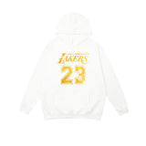 In Memory of Kobe Hoodie Kobe Bronzing Printed Sweatshirt Loose plus Size